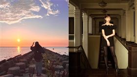 柯佳嬿PO夕陽照吐心聲。（圖／翻攝自柯佳嬿IG）