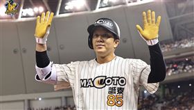 ▲中職明星賽，周思齊身穿誠泰COBRAS球衣打擊。（圖／中信兄弟提供）