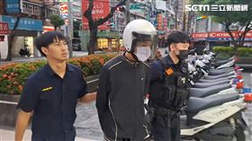 陳男被逮捕送辦。（圖／翻攝畫面）