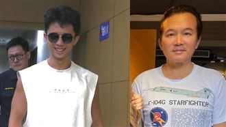 獨／角頭場外亮點！孫鵬攜孫安佐父子現身