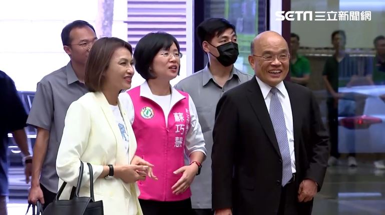 蘇貞昌年輕照激似黃大謙！蘇巧慧神回5字