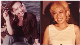 丁也恬年輕時的樣貌。（圖／翻攝自丁也恬臉書）