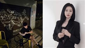 金秀賢PO出在台的照片。