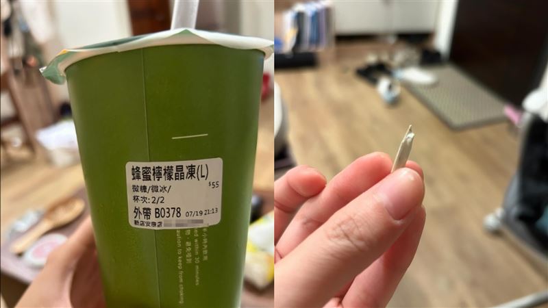 男友喝迷客夏「吐尖銳碎片」！業者道歉了