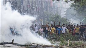 最高法院廢除大部分公職配額制，孟加拉示威已釀114死。（圖／美聯社／達志影像）