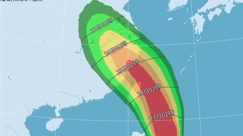 凱米「風雨最猛時間點」曝　氣象署示警了