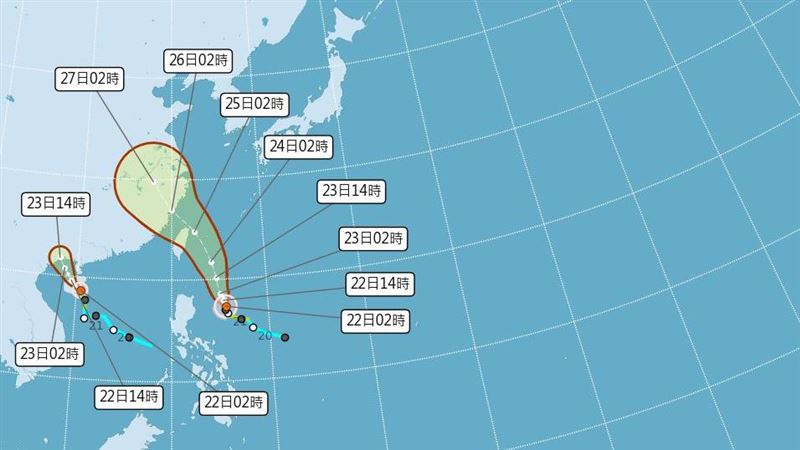 凱米今轉中颱！這天「強度達巔峰」最近台
