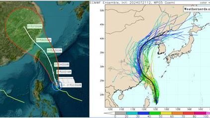 凱米環流掠過大半台灣！專家：強風豪雨襲