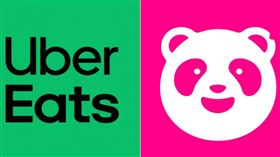 ▲（圖／翻攝自FB／Uber Eats、Foodpanda）