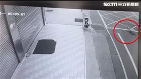 苗栗,退休警,員警,流浪狗,輾斃,摔車,死亡,車禍（圖／翻攝畫面）