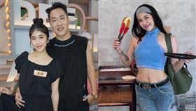 余祥銓、柔柔。（圖／翻攝自柔柔IG）