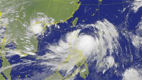 凱米颱風最新路徑預測。（圖／氣象署）