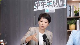 民進黨立委陳亭妃今（22）日接受主持人黃光芹《CNEWS匯流新聞網》政論live直播節目《中午來開匯》專訪。（圖／CNEWS匯流新聞網提供)