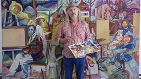 ▲貝特萊奇在信中表示，他在過去35年間共模仿約120名畫家的畫風並製作約300件作品。（圖／美聯社／達志影像）

