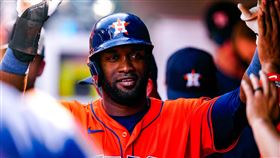 太空人重砲艾瓦瑞茲（Yordan Alvarez）達成生涯首次完全打擊。（圖／翻攝自太空人X）