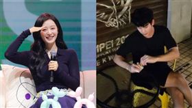 金秀賢、金智媛。