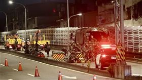 國軍全面檢管進入衛戍區人員與車輛。中央社記者張皓安攝 113年7月23日