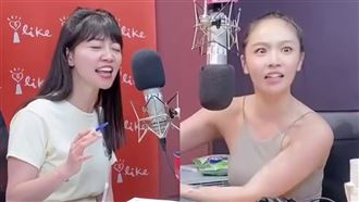 高嘉瑜嗨唱〈愛你〉　陳芳語真實表情被拍