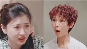 蔡少芬（右）透露拍攝《後宮甄嬛傳》時最怕斕曦（左）。（圖／翻攝自微博）