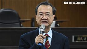 北院國民法官參審模擬法庭，司法院長許宗力致詞。 圖／記者林敬旻攝