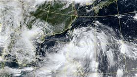 凱米最新路徑預測。（圖／氣象署）