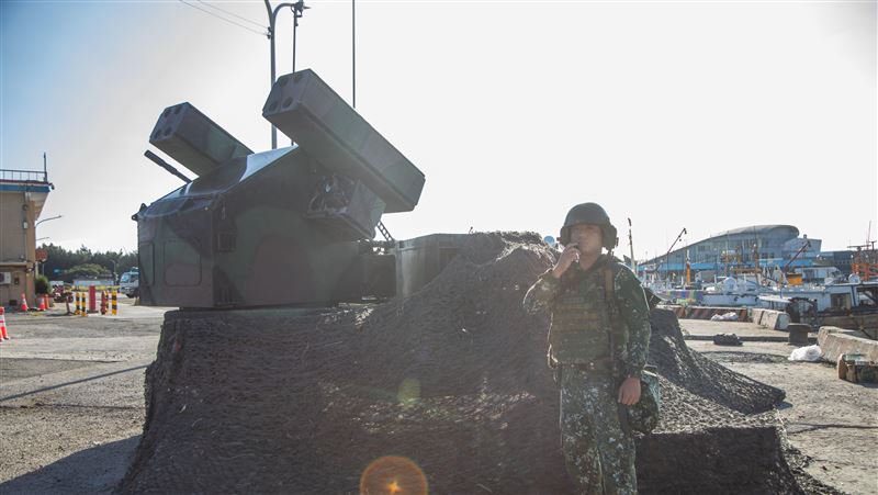 漢光演習第二天　第5作戰區整體防空演練