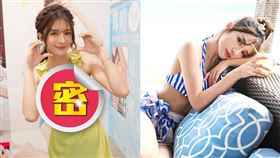 林岱縈現身香港書展，兌現先前「包粽裝」胸前險失守。（圖／翻攝自林岱縈 IG）