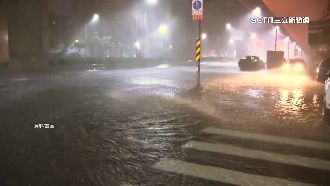 獨／颱風來襲！地下停車場設4道防線防淹