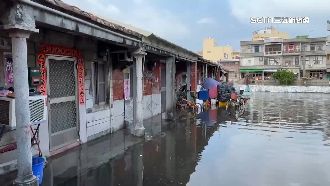 東港海水倒灌已淹4天　凱米恐加重災情