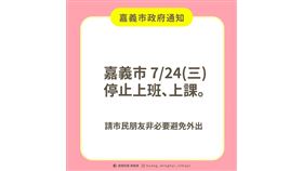 凱米颱風,颱風假,嘉義市政府,放假