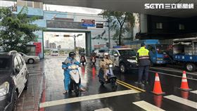 中颱凱米來襲，台北市水門從昨天下午4時開始只出不進。（圖／翻攝畫面）