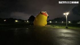 屏東,裝置藝術,凱米,颱風,書鴨,北海小精靈