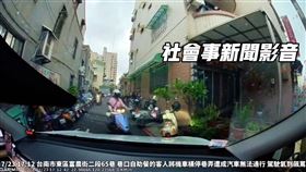 台南,自助餐,停車,違停,巷子