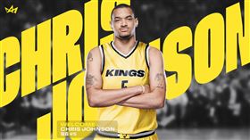 新北國王迎接前PLG聯盟FMP強森加盟。（圖／新北國王提供）