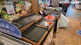 凱米颱風,全聯貨架,防颱準備
（圖／記者葉韋辰攝）