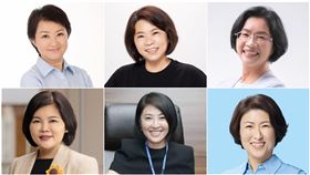 台中市長盧秀燕、彰化縣長王惠美、南投縣長許淑華、台東縣長饒慶鈴、雲林縣長張麗善、嘉義市長黃敏惠。（圖／翻攝自臉書）