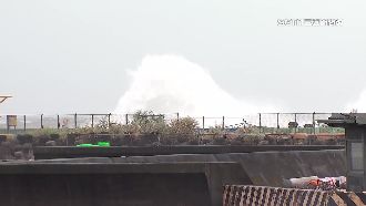 凱米颱風直撲宜花東　七星潭估現10米巨浪