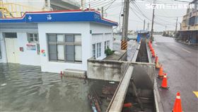 水災,大潮,水閘門,台南,水利局,黃偉哲