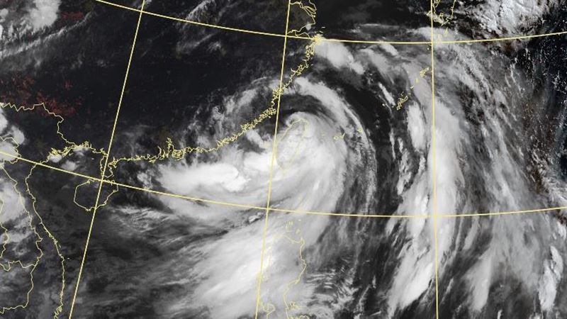 凱米加速北轉　中南部狂灌240毫米紫爆了