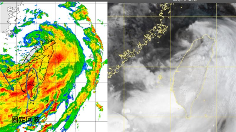 凱米被破壞了！全台「大量降雨」原因曝光