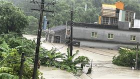 高雄,田寮,滾水社區,淹水,凱米,颱風,翻攝田寮魂田寮大小事