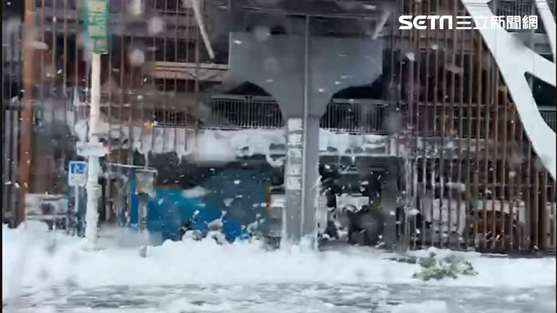 不只強風大雨⋯凱米颱風下雪了？真相曝光