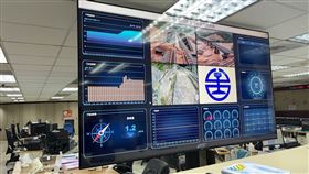 台鐵颱風監測鐵路路況。（台鐵提供）