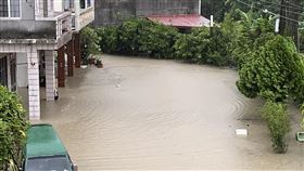 高雄,田寮,滾水社區,淹水,凱米,颱風,翻攝田寮魂田寮大小事