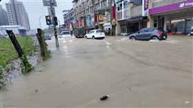 高雄,凱米,颱風,淹水,翻攝Ru儒哥YT,YTR儒哥