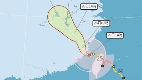凱米路徑擺盪　暴風圈最快這時脫離台本島