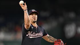 ▲國民投手瓦加斯登板投球。（圖／美聯社／達志影像）