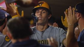 ▲葉立奇（Christian Yelich）選擇不動刀避免賽季報銷。（圖／美聯社／達志影像）
