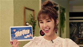 張齡予今天進棚主持。（圖／記者蔡云慈攝影）