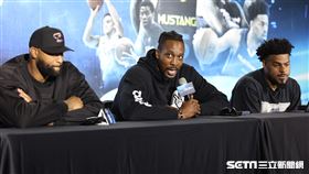 ▲「魔獸」霍華德（Dwight Howard）出席TAT亞洲巡迴賽台北站記者會。（圖／記者劉彥池攝影）